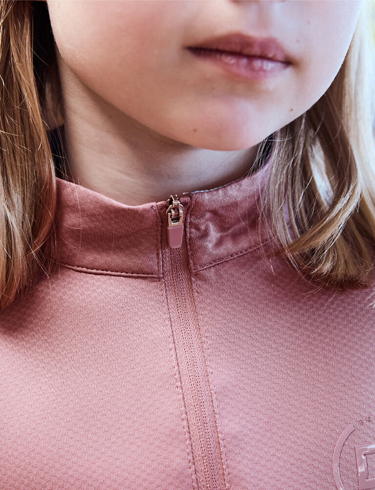 DUBLIN Kids Breathable Long Sleeve Riding Top