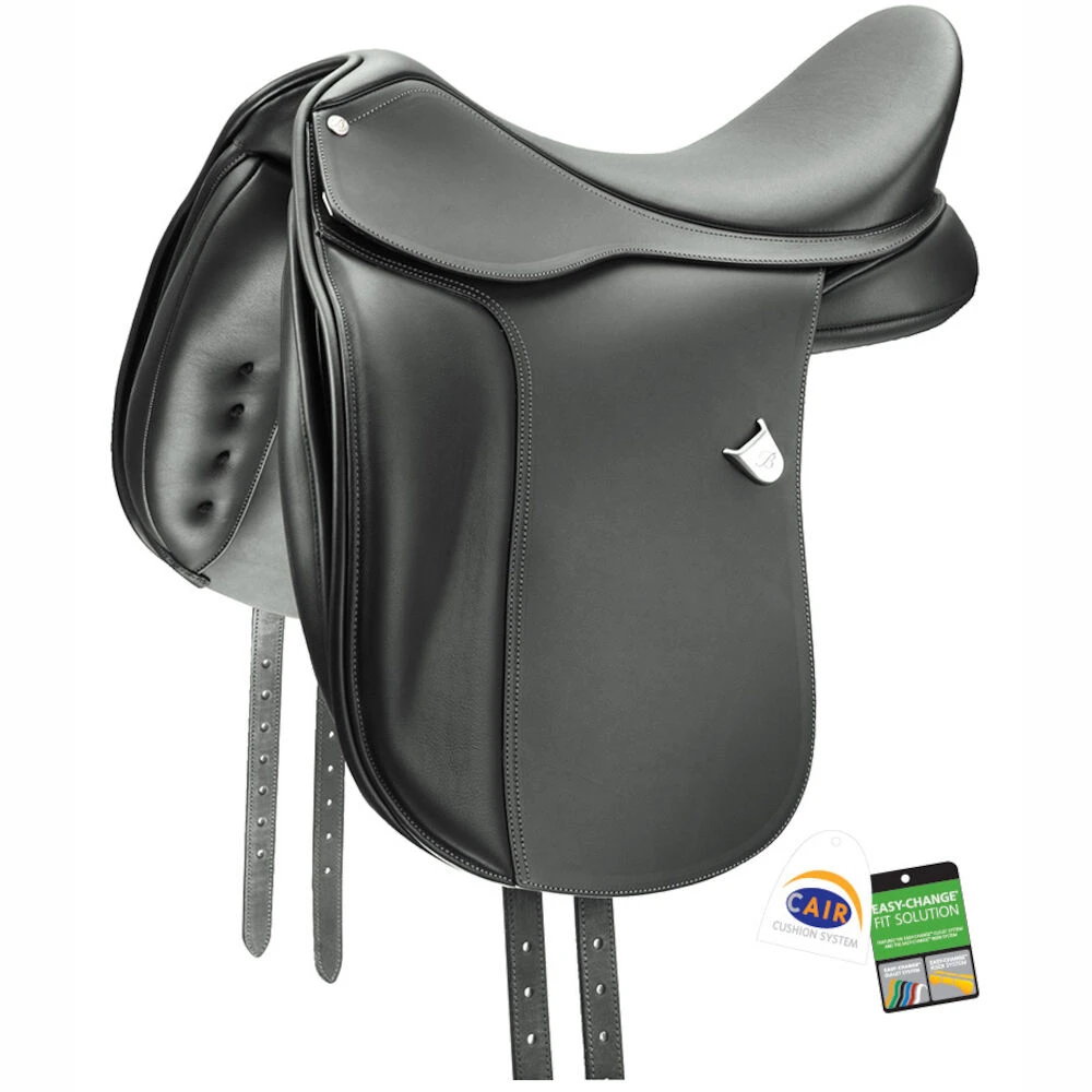 BATES Dressage Saddle With Adjustable Bars & Hart