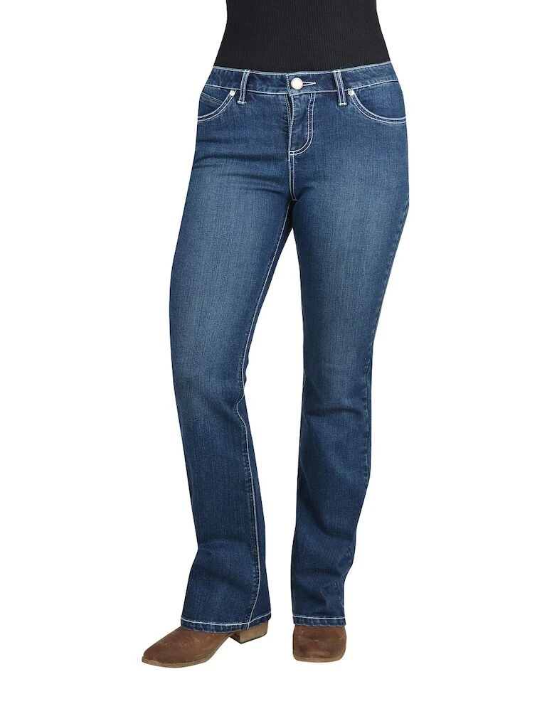 WRANGLER Womens Windsong Q-Baby Booty Up Jeans