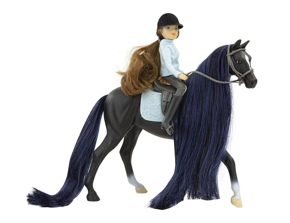 BREYER Freedom Jet & English Rider Charlotte