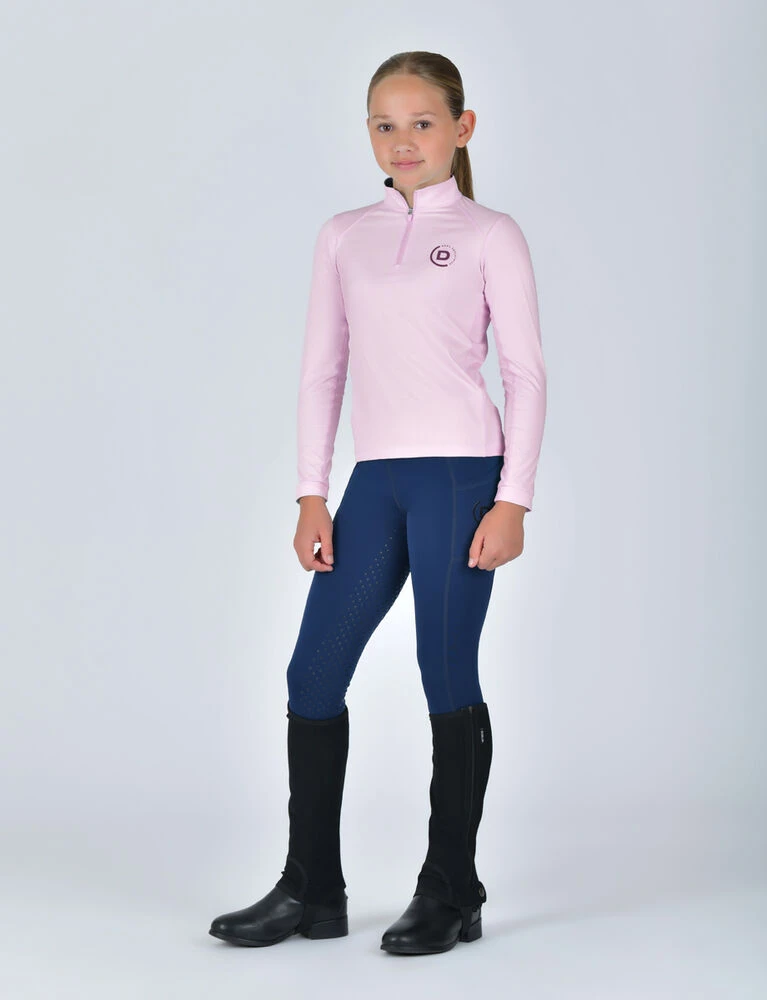 DUBLIN Kids Breathable Long Sleeve Riding Top