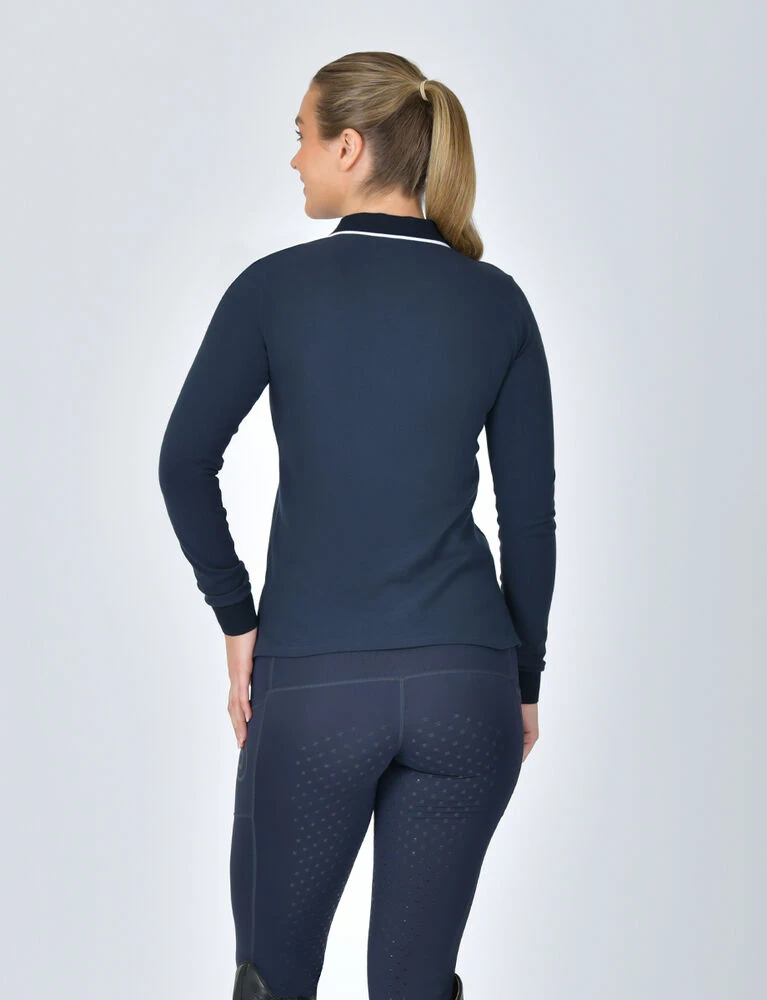 DUBLIN Cotton Pique Long Sleeve Polo