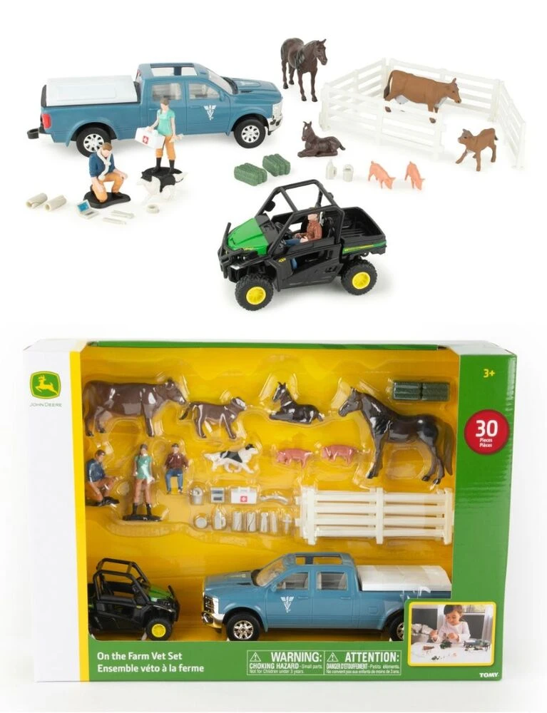 JOHN DEERE 1:32 Scale Vet Set