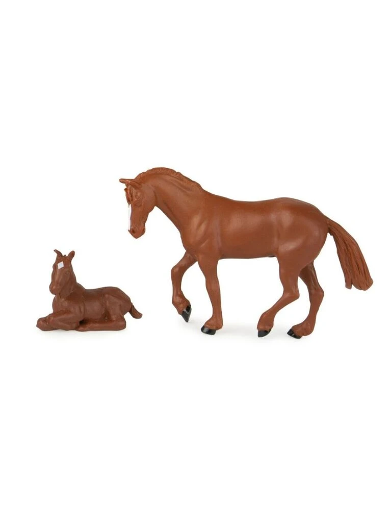 JOHN DEERE 1:32 Scale Horse Trailer Set