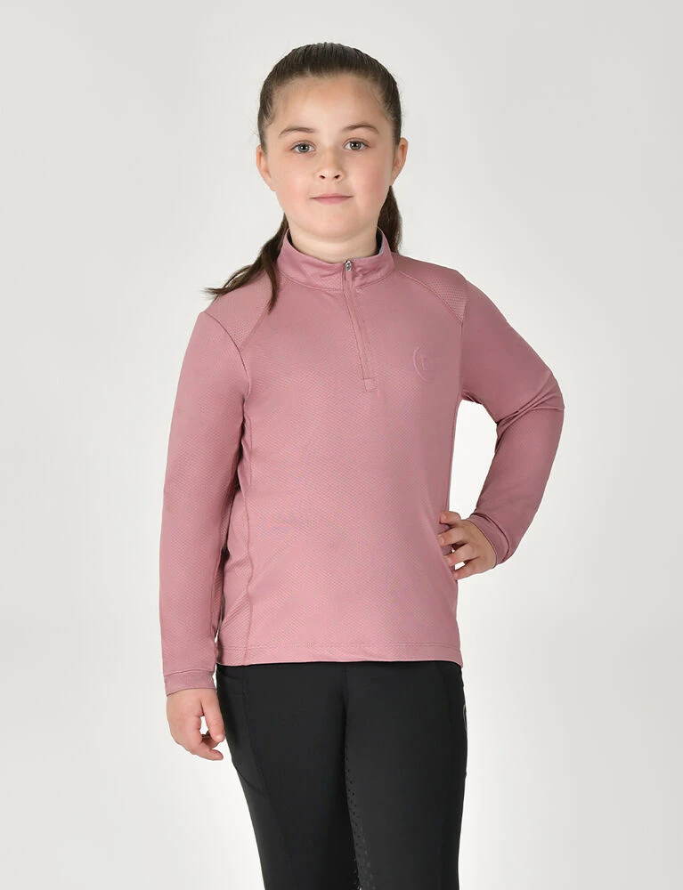 DUBLIN Kids Breathable Long Sleeve Riding Top