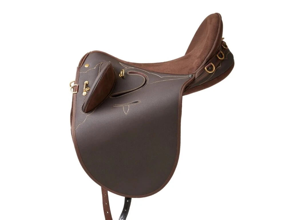 SYD HILL Economy Synthetic Stock Saddle Non Adjustable