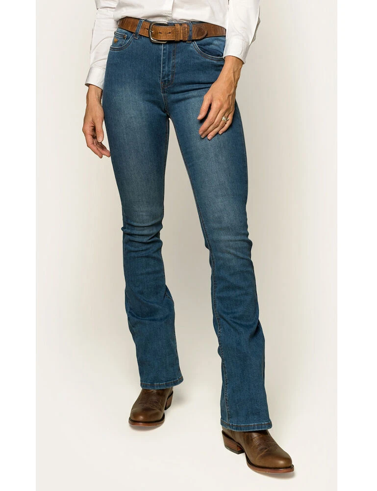 RINGERS WESTERN Penny Womens High Rise Bootleg Jean