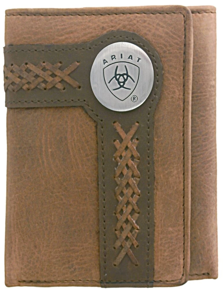 ARIAT Tri Fold Wallet