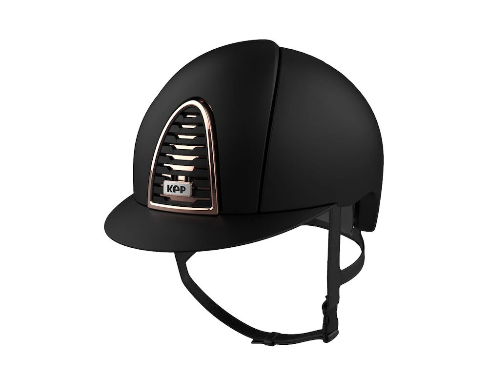 KEP Cromo 2.0 Textile Helmet With Rose Gold Frame And Raw Grid