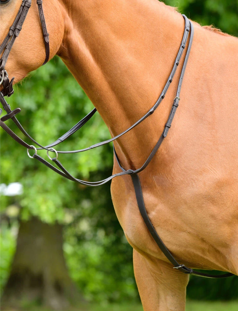 COLLEGIATE ComFiTec Opulux Plain Flat Running Martingale