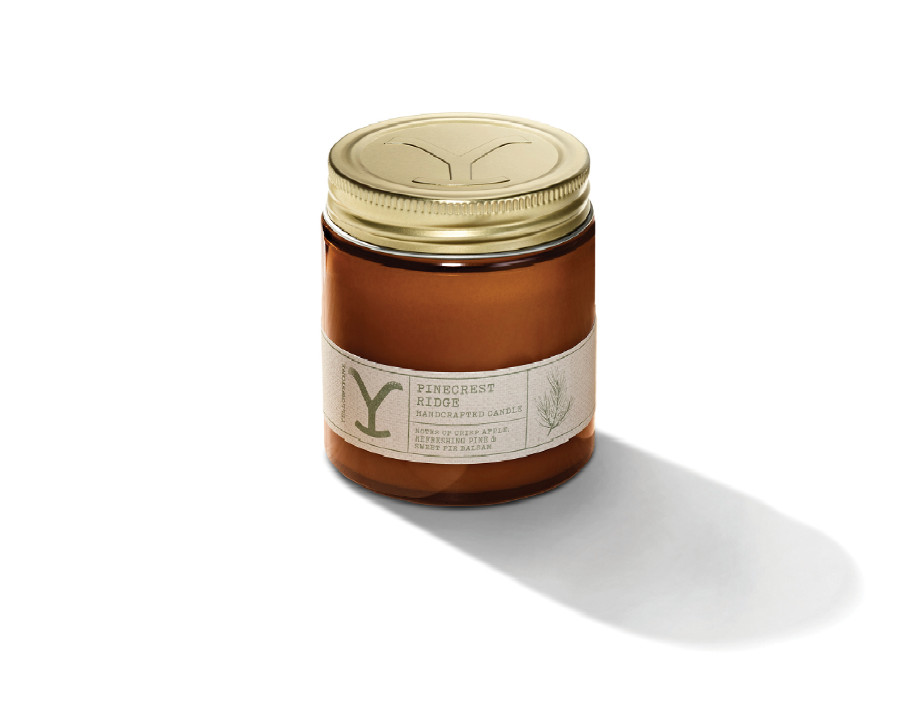TRU WESTERN Yellowstone Pinecrest Ridge Wax Candle