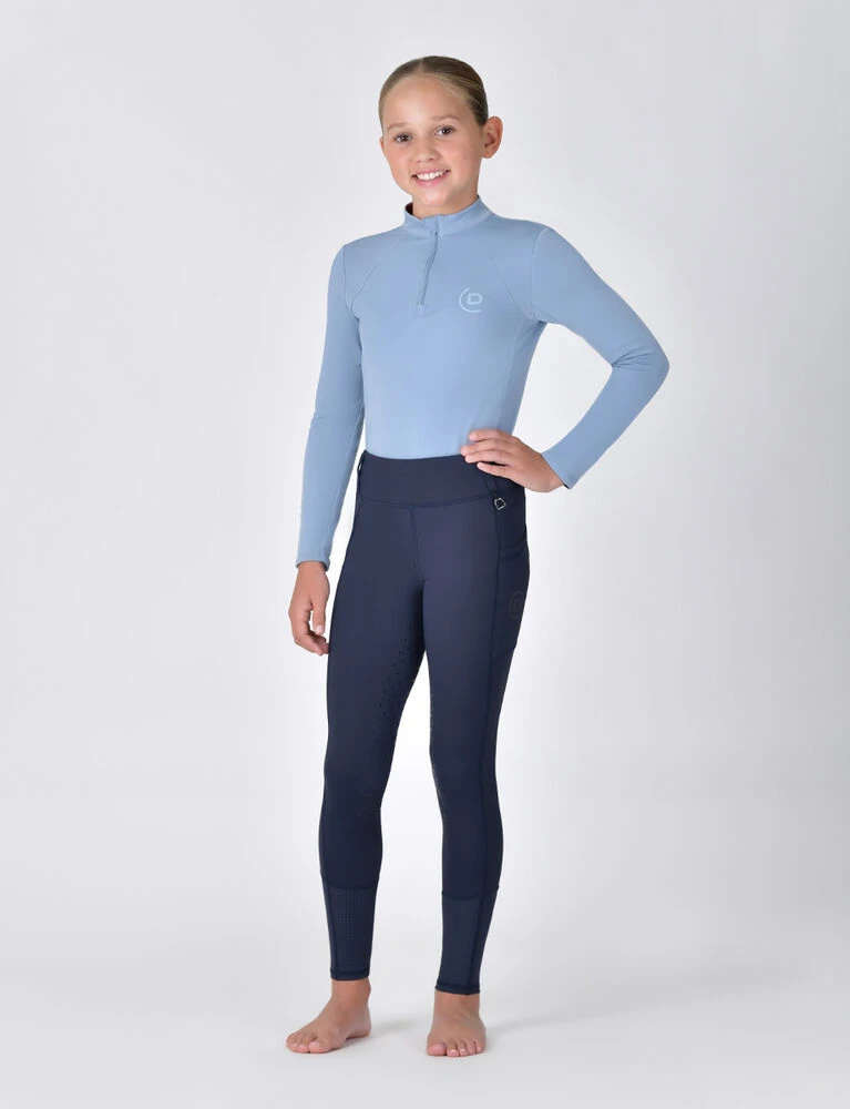 DUBLIN Kids Form Mesh Riding Tights