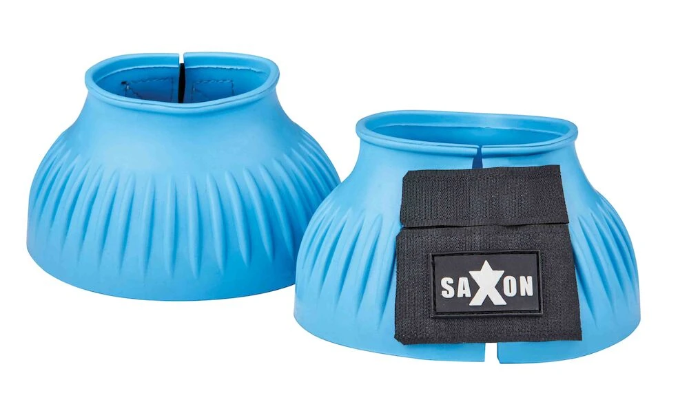 SAXON Ribbed Touch Tape Bell Boots
