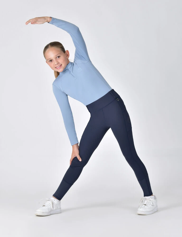 DUBLIN Kids Form Mesh Riding Tights