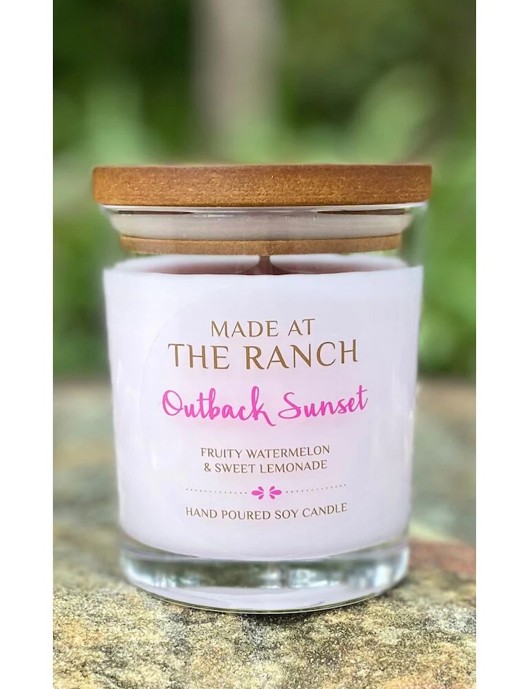 MADE AT THE RANCH Candle Medium With Box