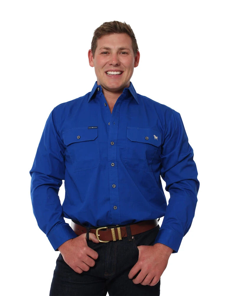 RINGERS WESTERN King River Mens Full Button Workshirt
