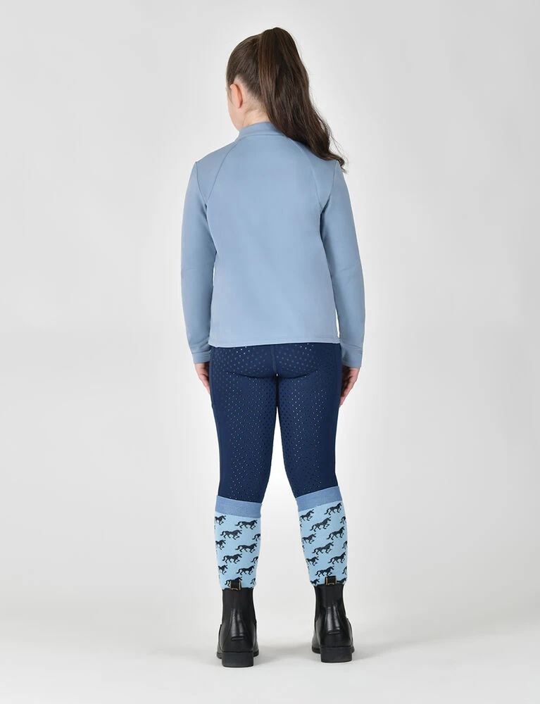 DUBLIN Kids Brushed Long Sleeve Riding Top