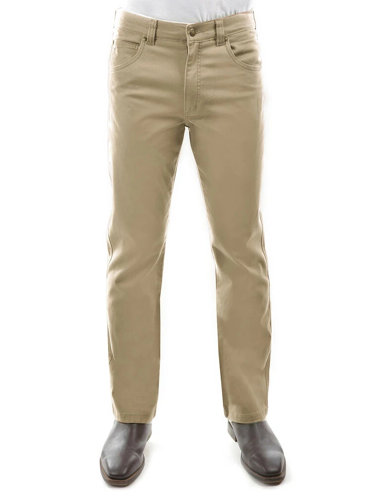 THOMAS COOK Mens Tailored Moleskin Jeans 32 Leg