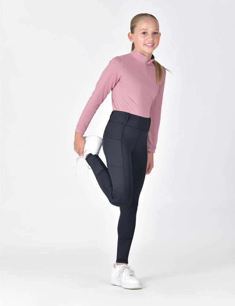 DUBLIN Kids Form Mesh Riding Tights