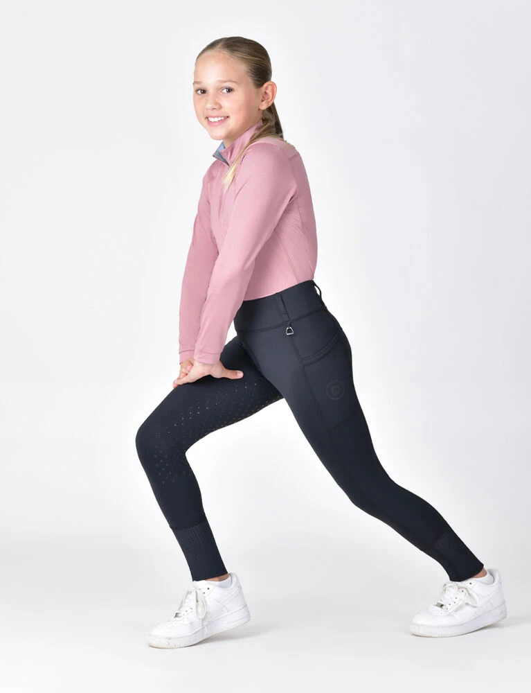 DUBLIN Kids Form Mesh Riding Tights