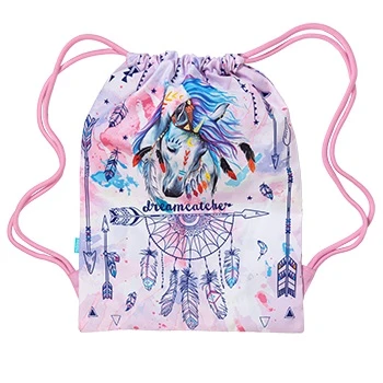 SPENCIL Drawstring Sports Bag - Dreamcatcher Horse