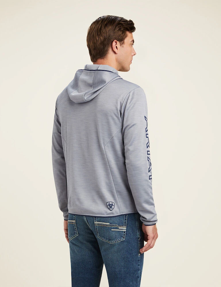 ARIAT Mens Byron Mens Full Zip Hoodie