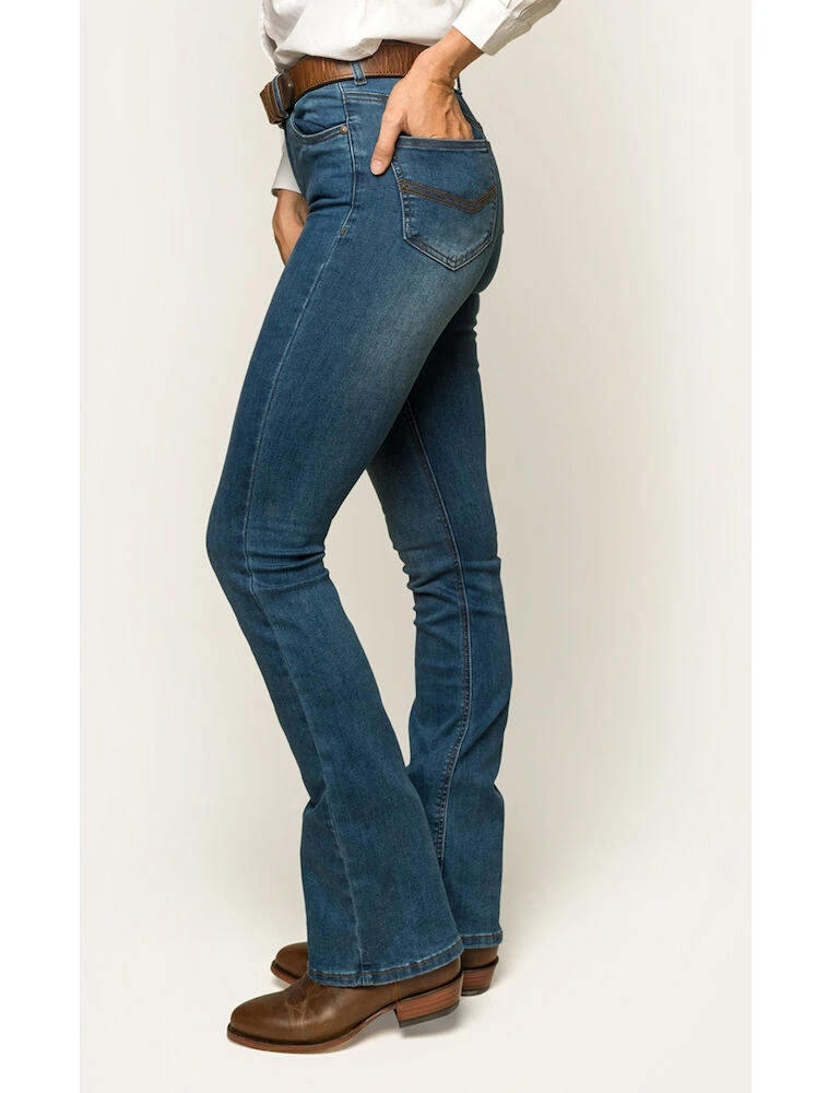 RINGERS WESTERN Penny Womens High Rise Bootleg Jean