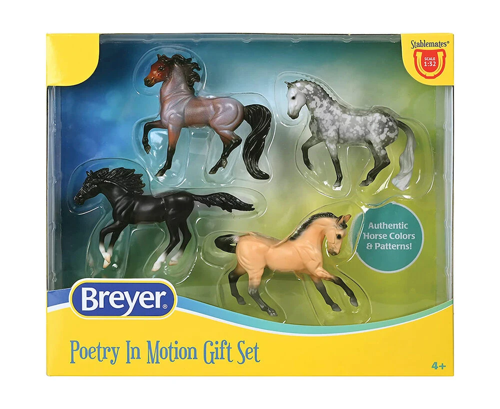 BREYER Stablemates Poetry In Motion Gift Set