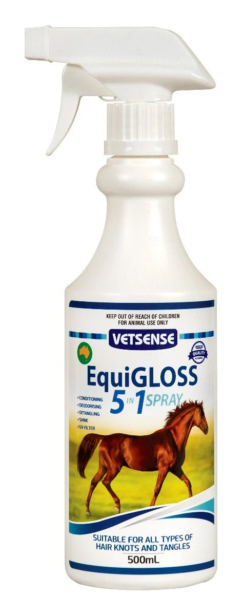 VETSENSE Equigloss 5 In 1 Spray