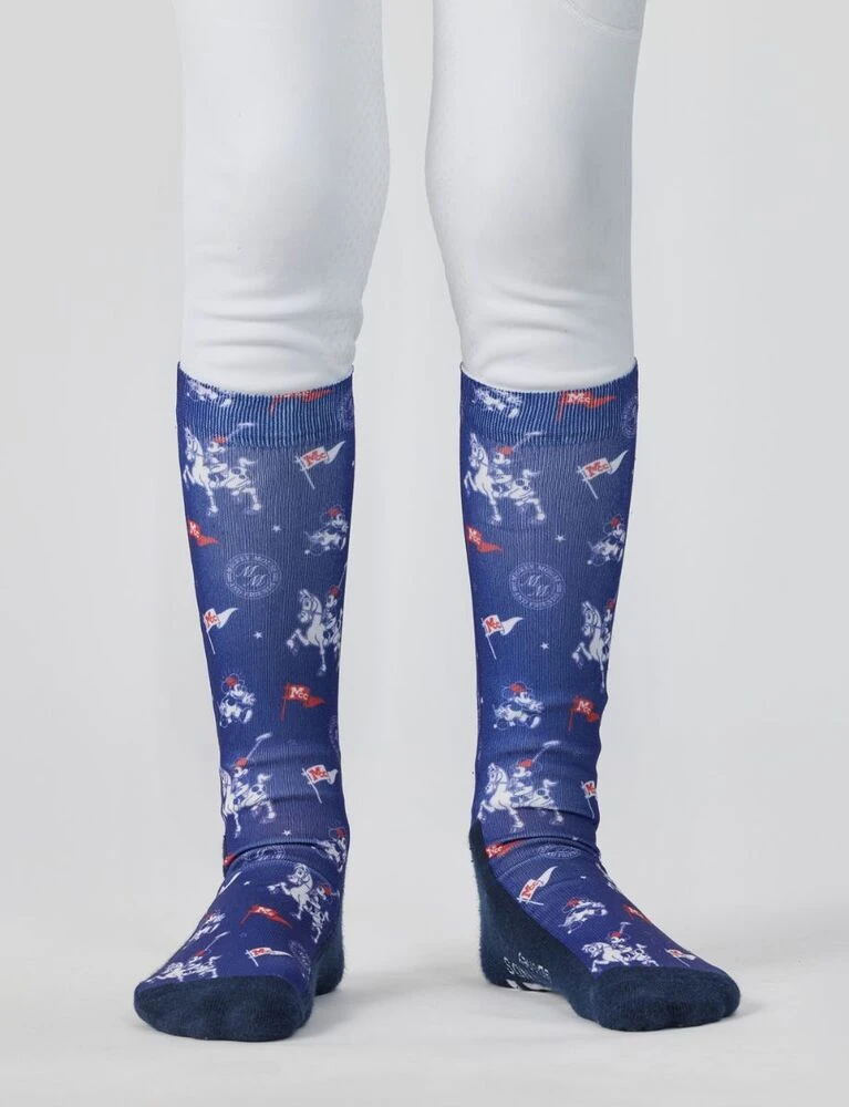 LARA TWEEDIE Mickey & Friends Country Club Chukka Riding Socks