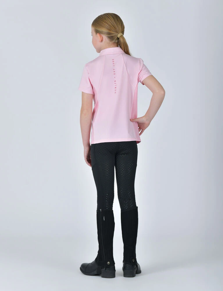 DUBLIN Kids 1/4 Zip Short Sleeve Top