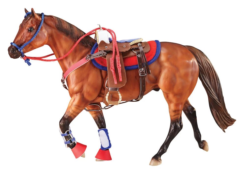 BREYER Traditional Western Riding Set Hot Colours