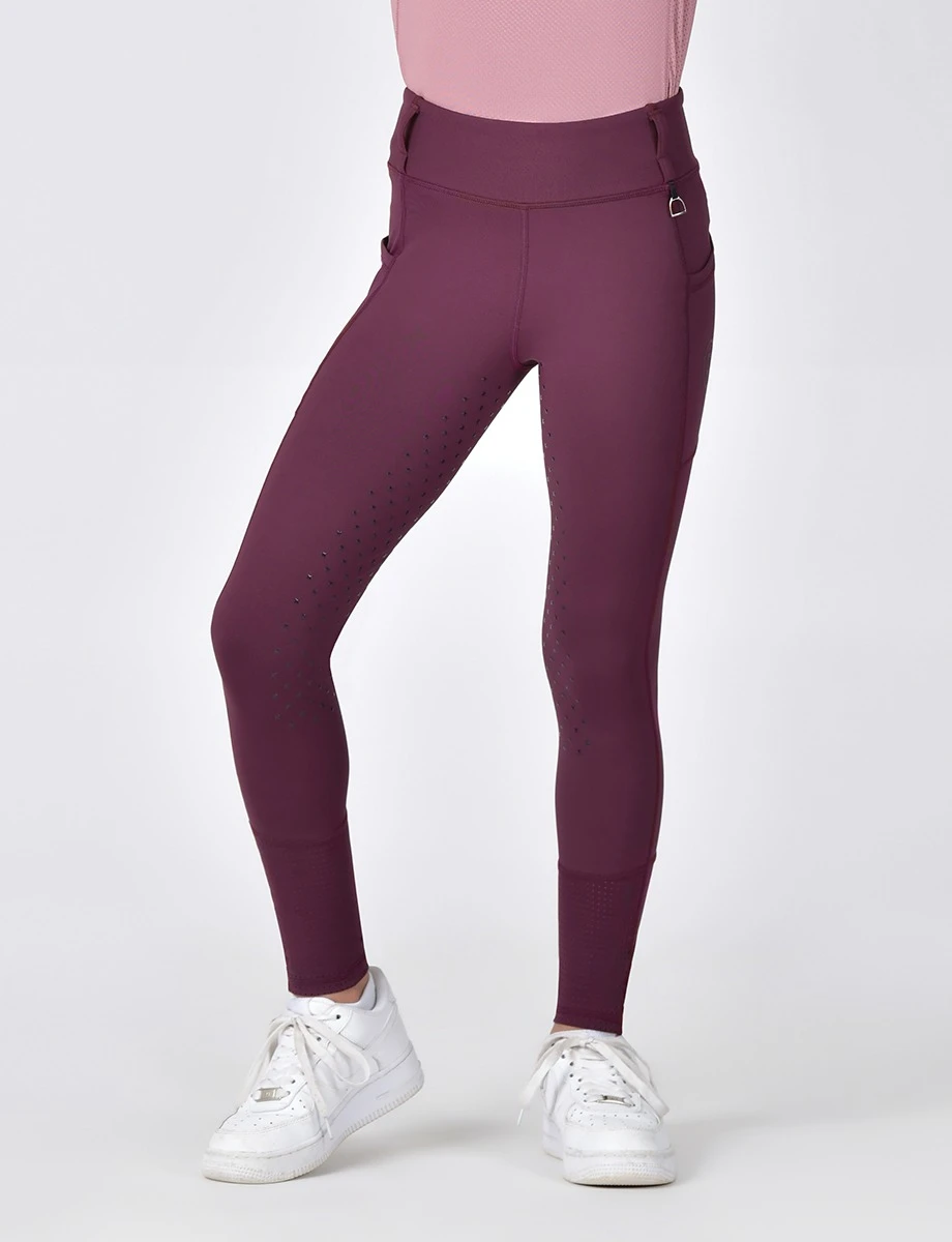 DUBLIN Kids Form Mesh Riding Tights
