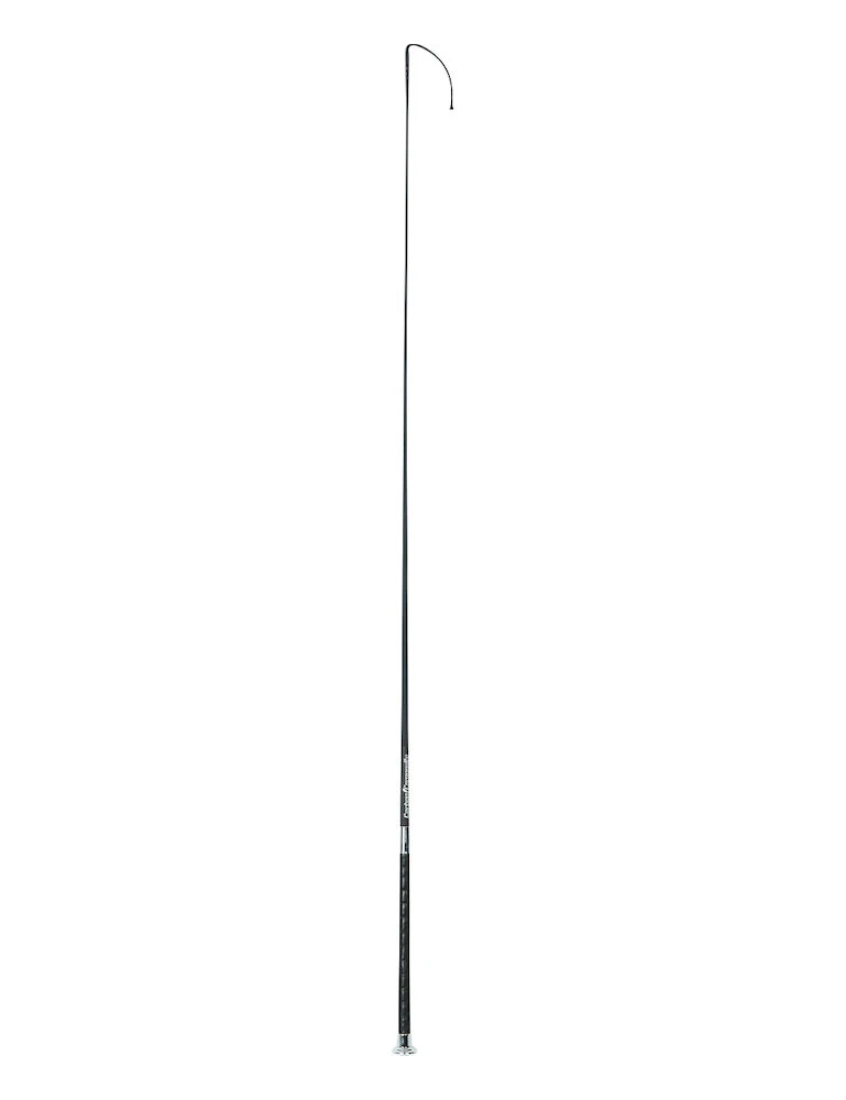 FLECK Carbon Premium Leather Grip Dressage Whip