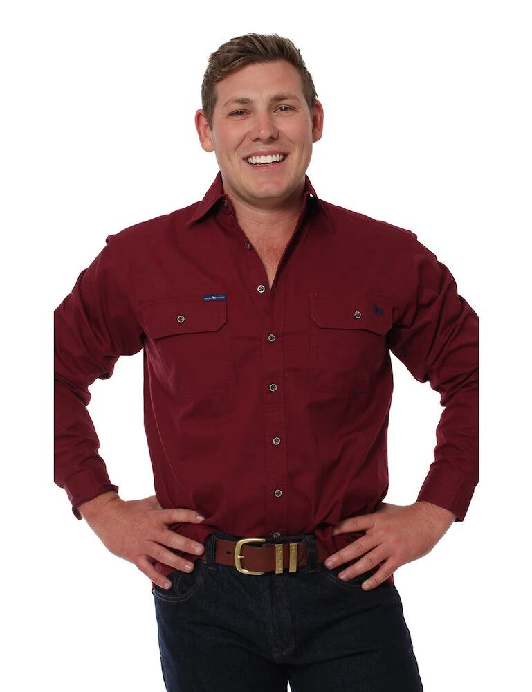 RINGERS WESTERN King River Mens Full Button Workshirt
