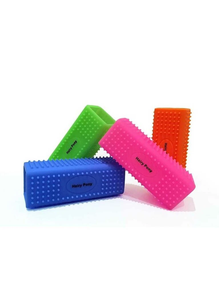 HAIRY PONY Grooming Block - Blue