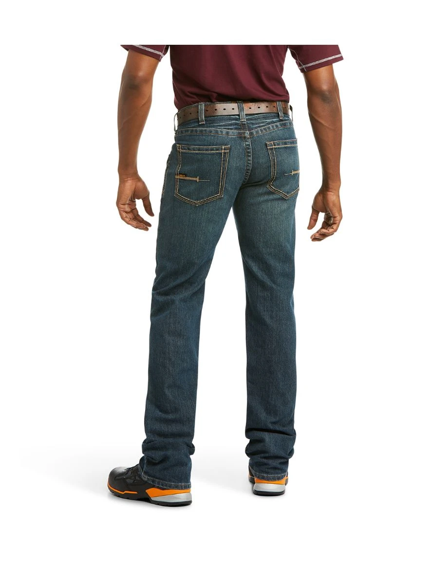 ARIAT Mens Rebar M5 Slim Straight Jeans