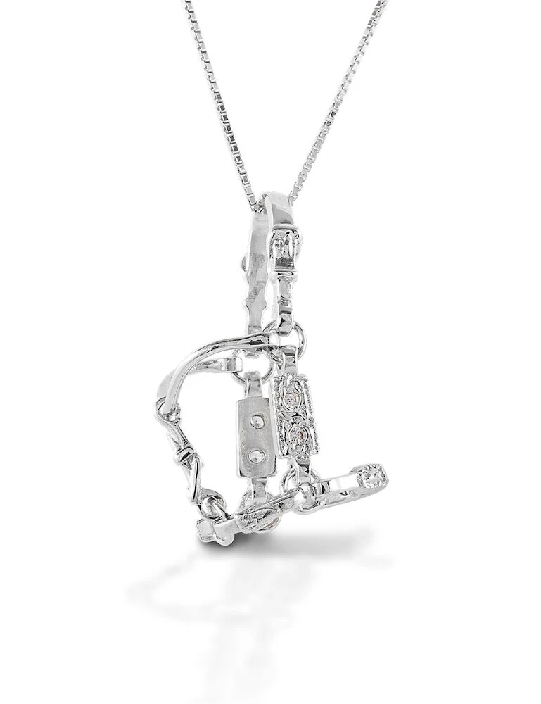 KELLY HERD Sterling Silver Small Halter Necklace
