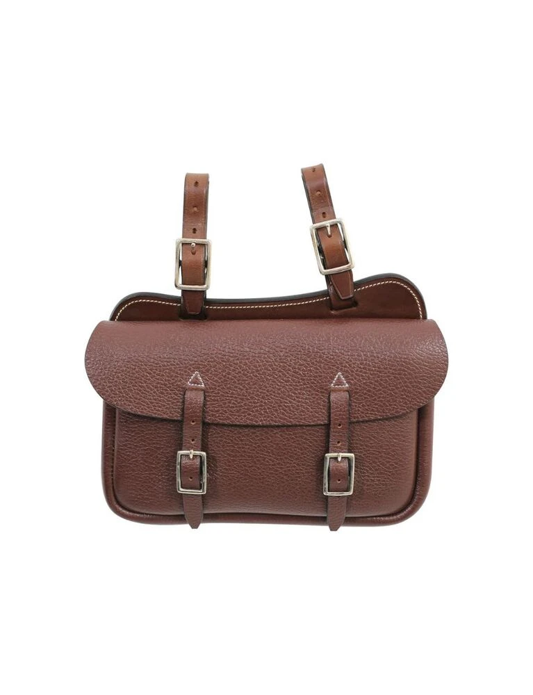 TANAMI Leather Eco Small Saddle Bag