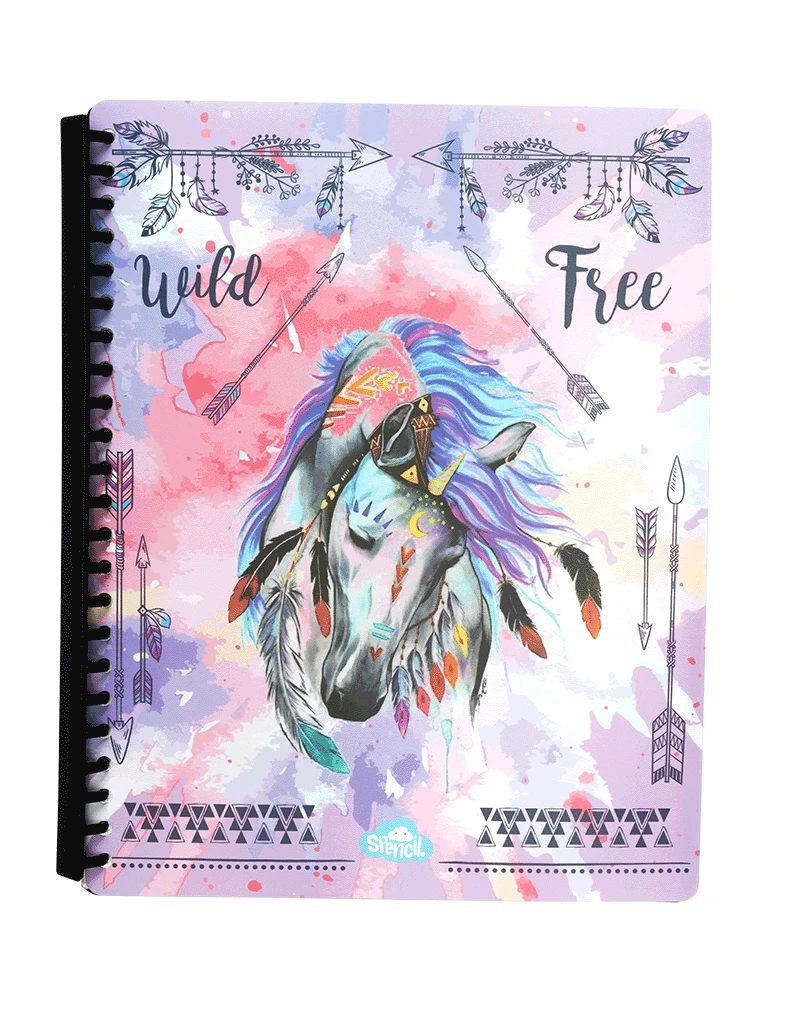 SPENCIL A4 Display Book - Dreamcatcher Horse