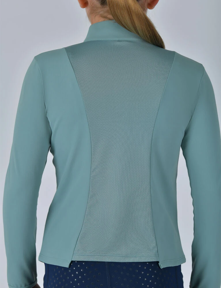 DUBLIN Kids Fitted 1/4 Zip Long Sleeve Base Layer