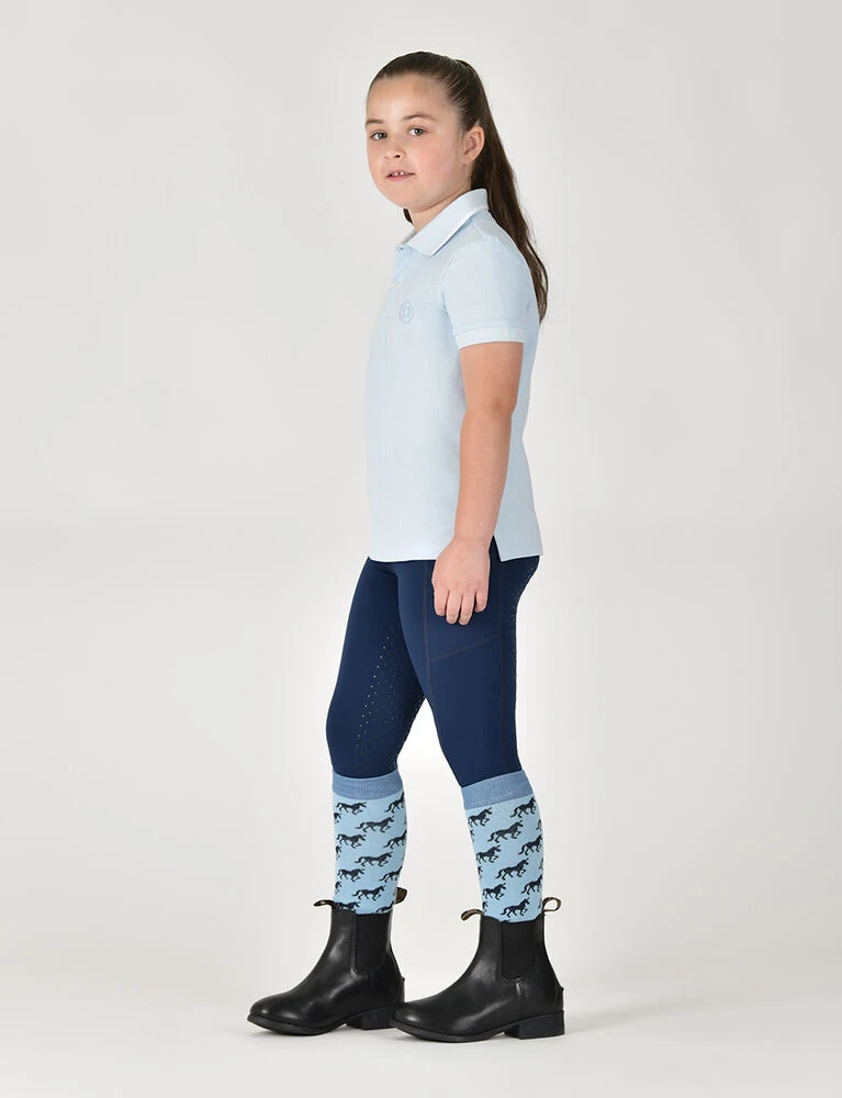 DUBLIN Kids Cotton Pique Short Sleeve Polo