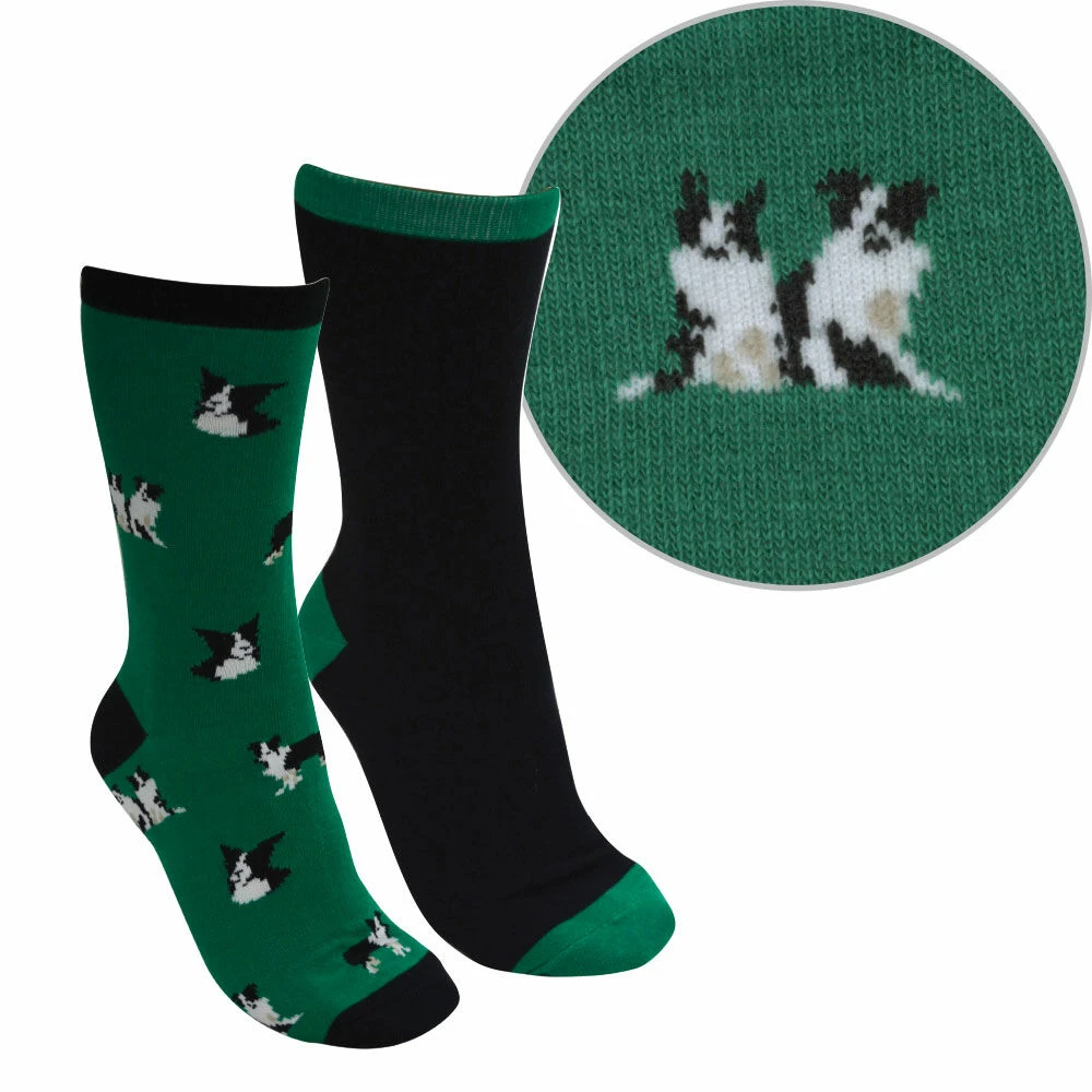 THOMAS COOK Adults Farmyard Socks Twin Pack