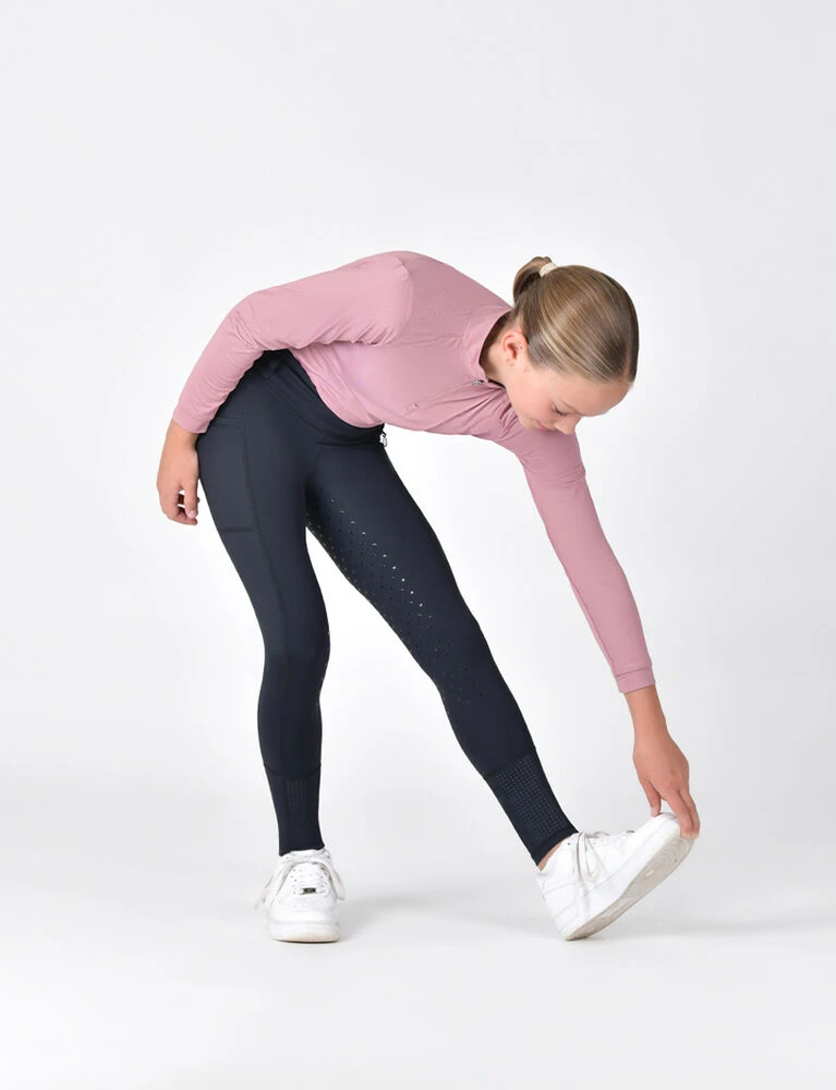 DUBLIN Kids Form Mesh Riding Tights