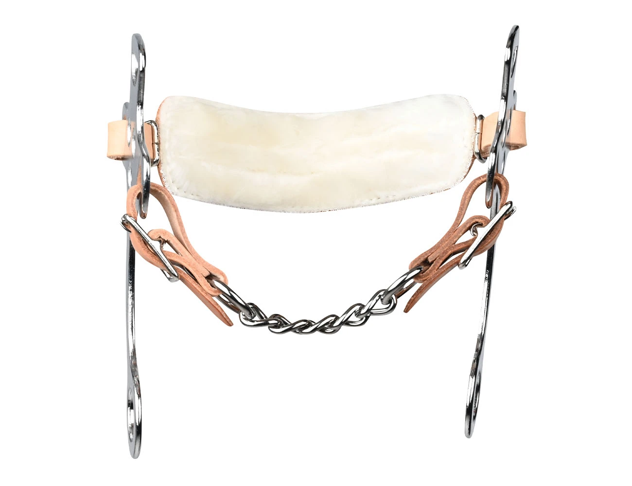 KORSTEEL Fleece Nose Hackamore Bit