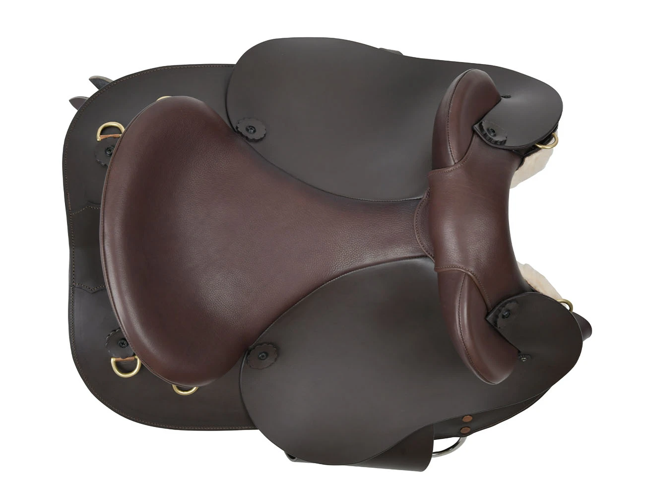JOSEPH JOHN Jj Leather Half Breed Saddle
