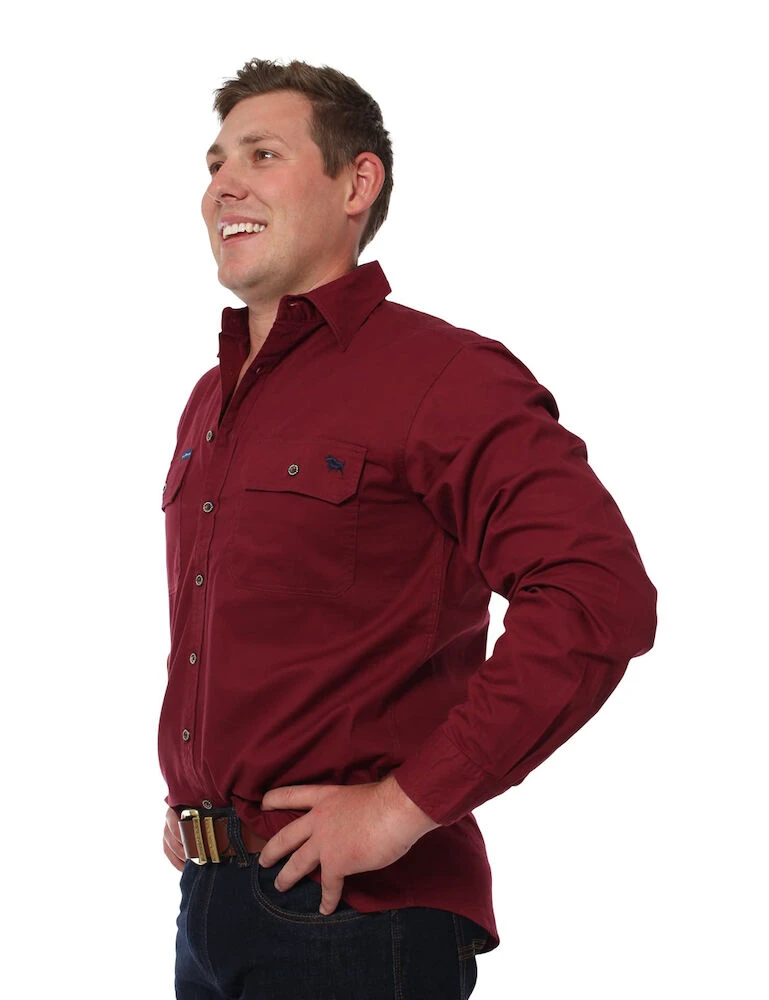 RINGERS WESTERN King River Mens Full Button Workshirt