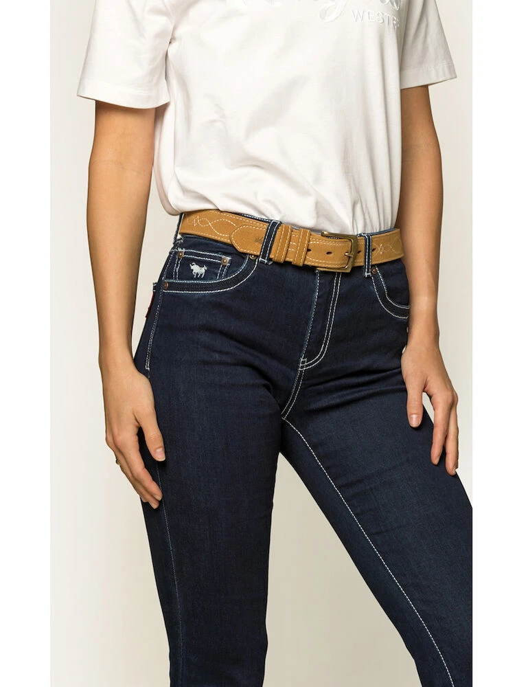 RINGERS WESTERN Caroline Womens Mid Rise Bootleg Jean