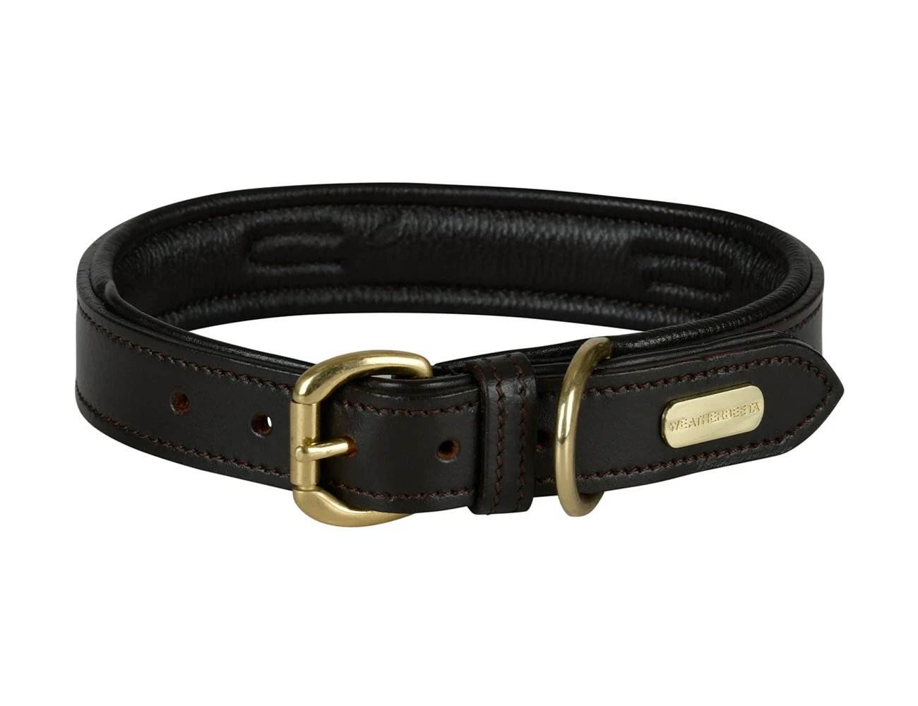 WEATHERBEETA Leather Snaffle Collar