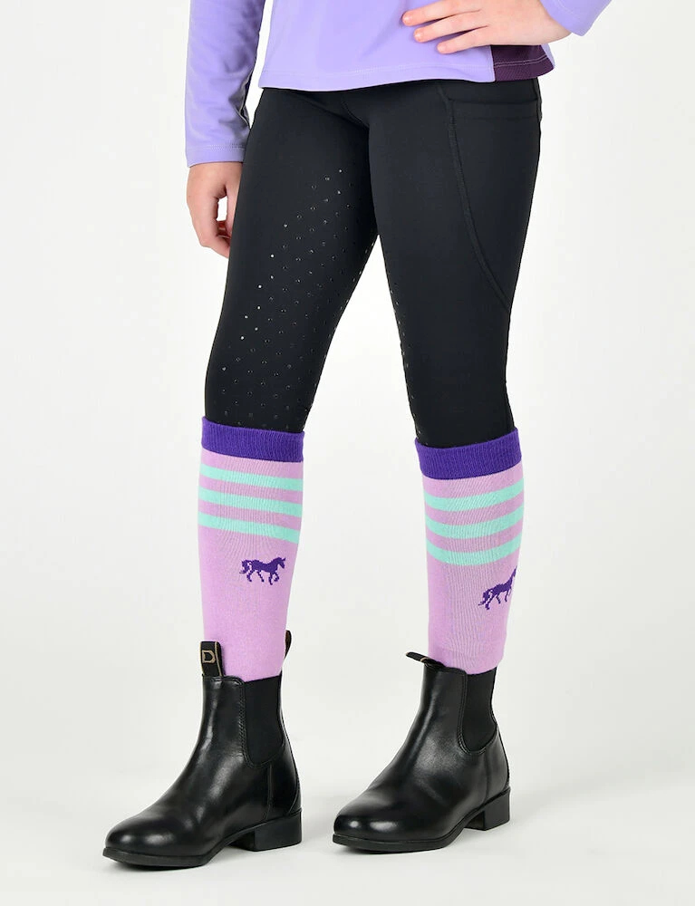 DUBLIN Kids Thermal Riding Tights
